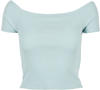 URBAN CLASSICS T-Shirt Urban Classics Damen Ladies Off Shoulder Rib Tee (1-tlg)