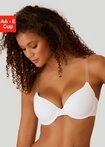 LASCANA Schalen-BH, T-Shirt-BH, Dirndl-BH, Ela mit transparenten Tr&auml;gern, mit