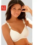 LASCANA T-Shirt-BH mit 3 Tr&auml;gern (Wechseltr&auml;ger) und Stickerei &ndash; gro&szlig;e...