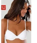 LASCANA Push-up-BH perfect basic mit B&uuml;gel und herausnehmbaren Vollschalen,...