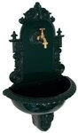 DEGAMO Gartenbrunnen TIROL, 44,00 cm Breite, Wasserbecken BxT: 36,00x18,00 cm,...