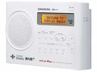 Sangean Sangean DPR-69+ Kofferradio DAB+, UKW Akku-Ladefunktion Weiß Radio