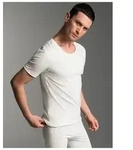 Trigema Funktionsshirt TRIGEMA T-Shirt aus Merinowolle (1-tlg) beige XXL (58/60)