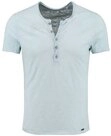 Key Largo Henleyshirt Lemonade vintage Look uni Basic MT00122 mit Knopfleiste