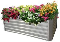 Gabiona Hochbeet, aus verzinktem Blech 184 x 60 x 90 cm