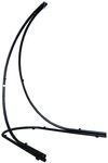 AMANKA H&auml;ngestuhl Gestell Freistehend Schwarz - 210 cm H&auml;ngesessel Gestell...