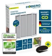 Hoberg Insektenschutz-Fensterrahmen Fenster-Fliegengitter mit innovativer