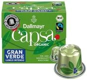 DALLMAYR Kaffee capsa Organic Gran Verde Lungo Intenso, 10 Kapseln