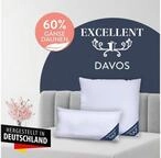 Excellent 3-Kammer-Kopfkissen Davos Dreikammerkissen in den Gr&ouml;&szlig;en 40x80 und...
