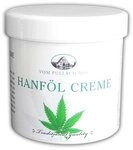 vom Pullach Hof Feuchtigkeitscreme HANF&Ouml;L CREME 250ml Sativa Hautcreme...