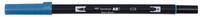 TOMBOW Pinselstift ABT Dual Brush Pen, (navy blue), zwei Spitzen, f&uuml;r Hand...