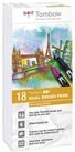 TOMBOW Pinselstift Tombow ABT Dual Brush Pen, (18er Set), zwei Spitzen, f&uuml;r...