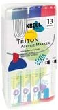 Kreul Malstift KREUL Triton Acrylic Marker XXL+edge Powerpack
