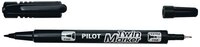 PILOT Marker Permanentmarker Pilot w-fest, schwarz, (1-tlg)