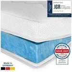 AM Qualit&auml;tsmatratzen, Topper Premium Gelschaum-Topper, Memory Foam, 8 cm hoch,