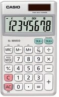 CASIO Taschenrechner Casio SL-305 Eco Taschenrechner Silber Display (Stellen): 8