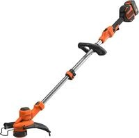 Black + Decker Akku-Rasentrimmer Akku-Rasentrimmer mit Akku &...