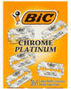 BIC Rasierklingen BIC Rasierklingen, 100 Stück, Chrome Platinum, für jeden