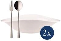 Villeroy & Boch Tafelservice Vapiano Italian-Set 6er Set (6-tlg), 2 Personen,
