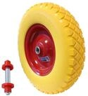 TRUTZHOLM Schubkarren-Rad Schubkarrenrad pannensicher 4.00-8 /4.80 mit Achse