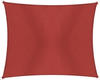 Windhager Sonnensegel Capri Rechteck, 2x3m, rot