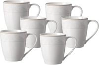 Ritzenhoff & Breker Becher Isabella, 6-tlg., Porzellan, mit extravagantem Dekor,