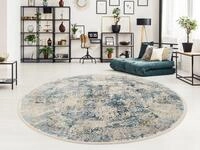 OCI DIE TEPPICHMARKE Teppich BESTELLER CAVA, rund, H&ouml;he: 8 mm, Glanz Viskose,...