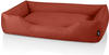 BedDog Tierbett Hundebett ZARA mit Rand, Bezug abnehmbar rot 85 cm x 120 cm