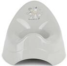 BIECO Toilettentrainer Bieco T&ouml;pfchen f&uuml;r Kinder mit Musik grau mit Zebra...