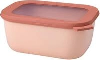 Mepal Aufbewahrungsbox Multisch&uuml;ssel Cirqula rechteckig 1500 ml Nordic Blush,
