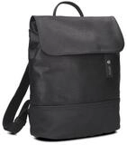 Zwei Cityrucksack JANA Rucksack JR13 nubuk-black