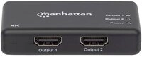 MANHATTAN 4K 2-Port HDMI-Splitter 4K@30Hz Stromversorgung &uuml;ber 207669 HDMI-Adapter