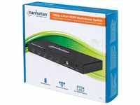 IC INTRACOM MANHATTAN 1080p 4-Port HDMI Multiviewer Switch mit 4 Eingaengen...