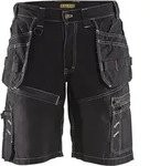 Bl&aring;kl&auml;der Arbeitshose Handwerker Shorts X1500 schwarz C60
