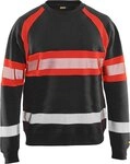 Bl&aring;kl&auml;der Warnschutz-Shirt High Vis Sweatshirt