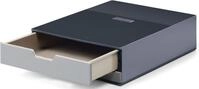 DURABLE Geschirr-Set Aufbewahrungsbox Kaffee 2 Schubladen