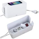 Hama Kabelbox Design Kabelbox Mini Wei&szlig; Kabelmanager Ladebox, (1x Kabelbox,