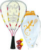 Speedminton Speed-Badmintonschläger Crossminton-Set S-JR, Set speziell für...