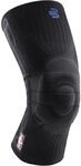 Kniebandage BAUERFEIND "NBA Sports Knee Support", Gr. M, schwarz, Obermaterial: 57%
