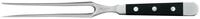 G&uuml;de Messer Solingen Fleischgabel Alpha, 18 cm - CVM-Messerstahl - Griffschalen