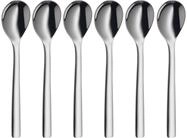 WMF Eierl&ouml;ffel Nuova, L&ouml;ffel-Set (6 St&uuml;ck), 12 cm, Cromargan&reg; Edelstahl...