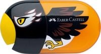 Faber-Castell Anspitzer Dosenspitzdose Adler mit Radierer