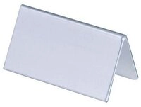 DURABLE Hinweisschild 25 Tischnamensschilder Dachaufsteller 5,2/10,4 x 10cm,