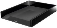 LEITZ Briefablage LEITZ Briefkorb A4 schwarz Briefablage Duo Colour. Gro&szlig;e Grif