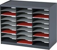 PAPERFLOW Organizer PAPERFLOW Sortierstation anthrazit mit 24 F&auml;cher
