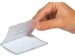 DURABLE Hinweisschild Namensschilder Click-Fold 54x90mm mit Kombiklemme VE=25...