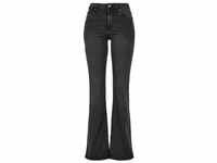 URBAN CLASSICS Bequeme Jeans Damen Ladies High Waist Flared Denim Pants (1-tlg),