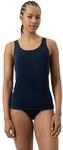Sporttop MEY "SERIE EMOTION", Damen, Gr. 40, blau (night blau), Feinripp,