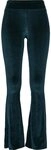 URBAN CLASSICS Leggings Urban Classics Damen Ladies High Waist Velvet Boot Cut