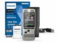 Philips DPM6000 PocketMemo Digitales Diktiergerät (3D-Mikrofon,...